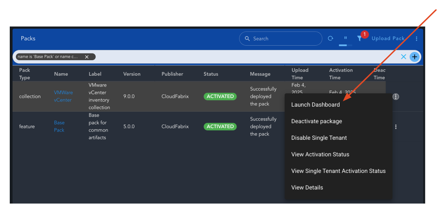 Access Main Dashboard