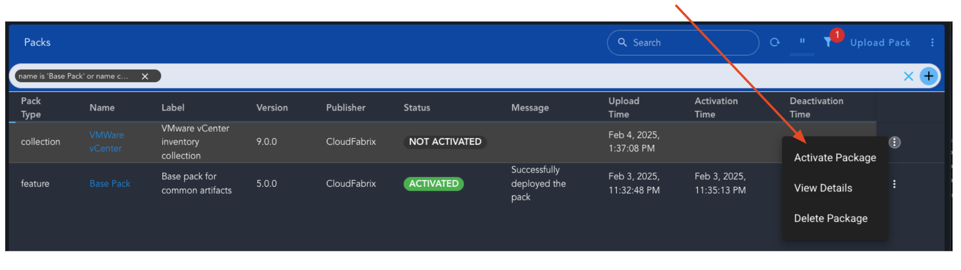 RDA Packs Activate Pack